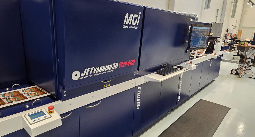 Konica Minolta delivers digital embellishment to label converters with its cutting-edge technology.